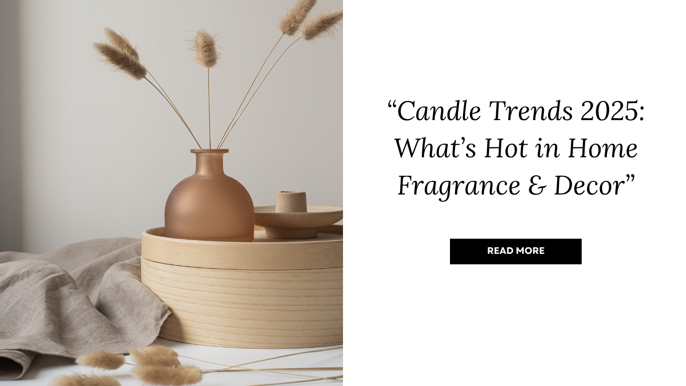 Candle Trends 2025: What’s Hot in Home Fragrance & Decor