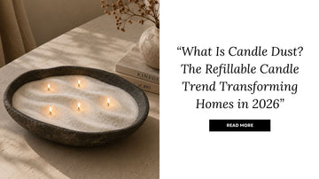 What Is Candle Dust? The Refillable Candle Trend Transforming Homes in 2026
