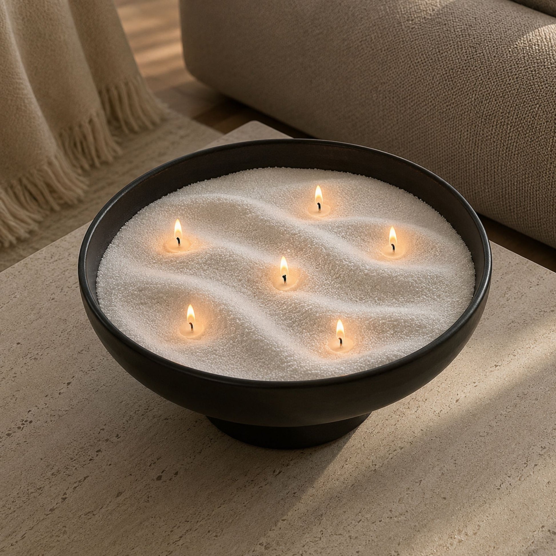 flamme ceramic bowl