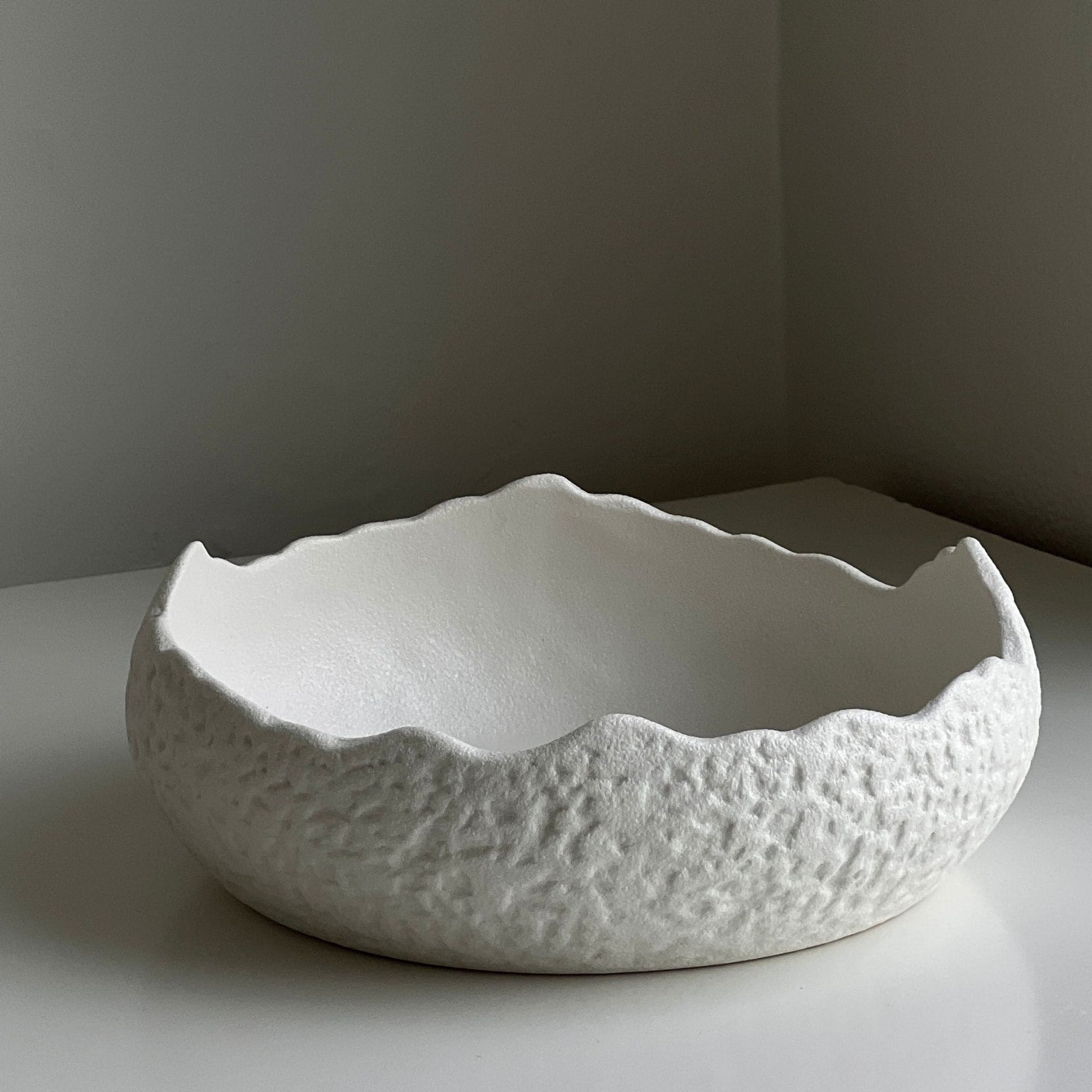 FLAMMÉ Lumi Bowl styled on modern dining table decor